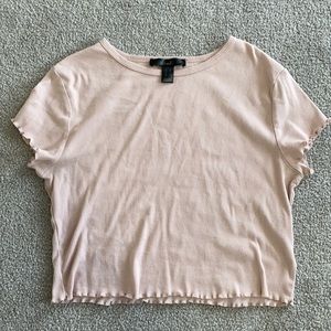 adorable pink crop top